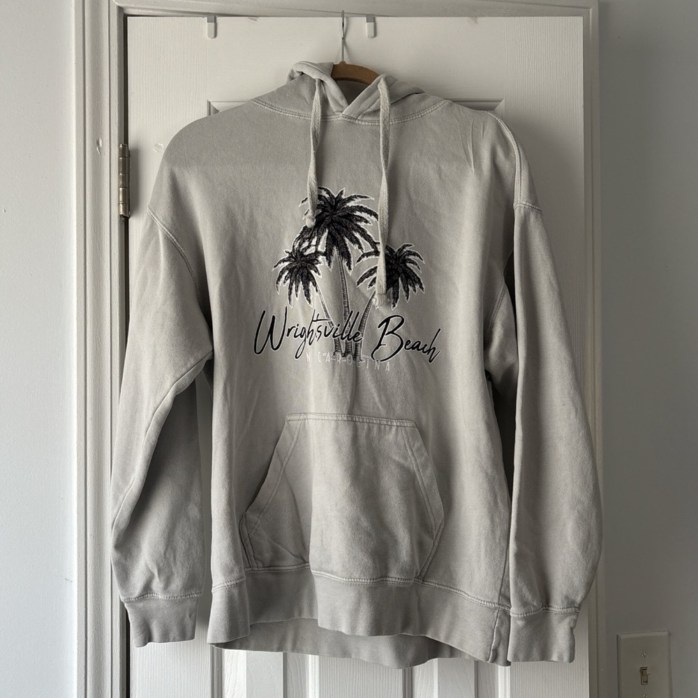 Wrightsville Beach Palm Tree Hoodie